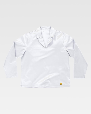 CASACA ANTIESTATICA ESD blanca