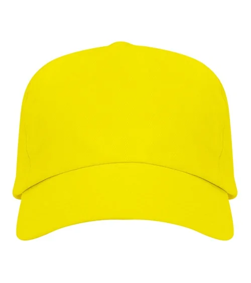 GORRA CON DETALLE CONTRASTE amarillo