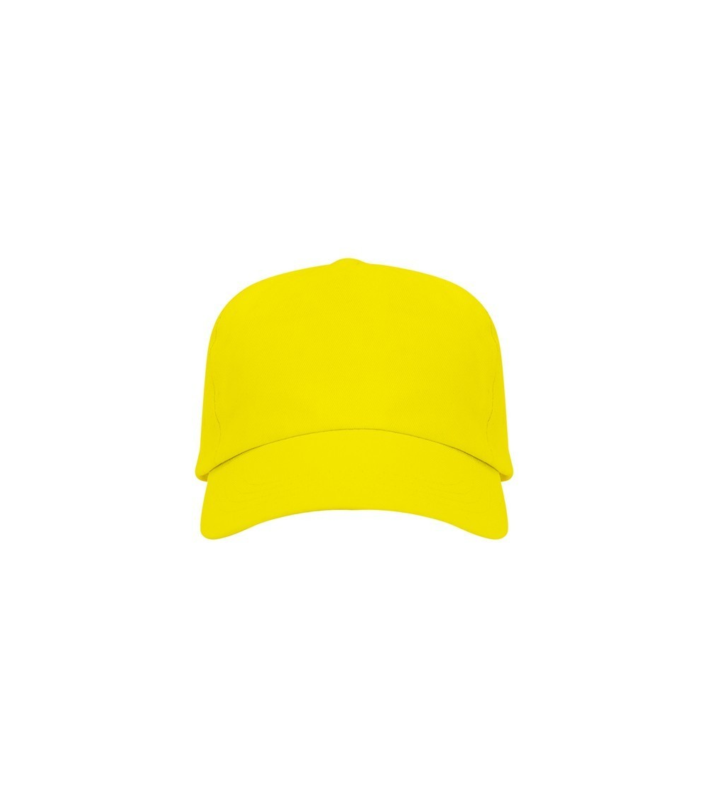GORRA CON DETALLE CONTRASTE amarillo