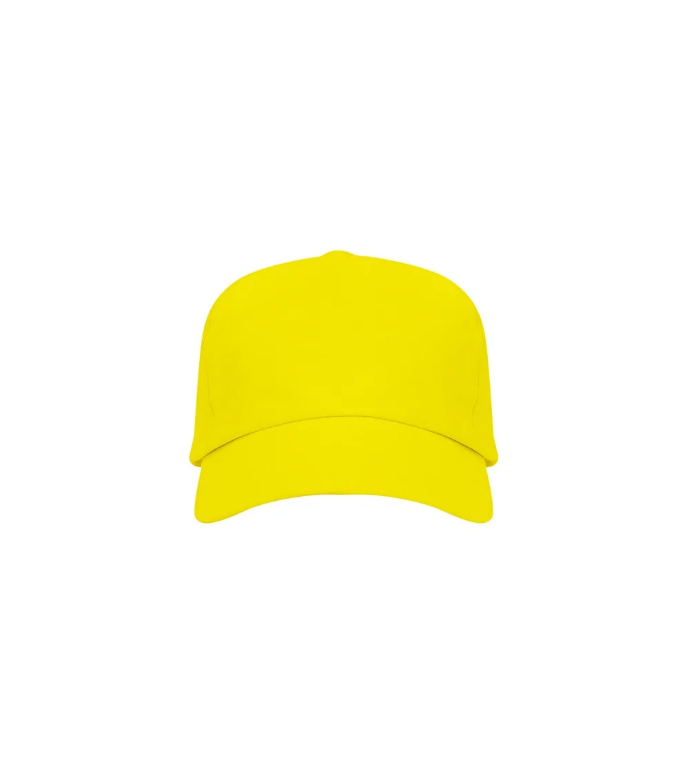 GORRA CON DETALLE CONTRASTE amarillo