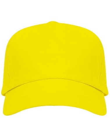 GORRA CON DETALLE CONTRASTE amarillo