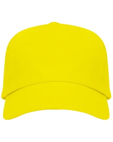 GORRA CON DETALLE CONTRASTE amarillo