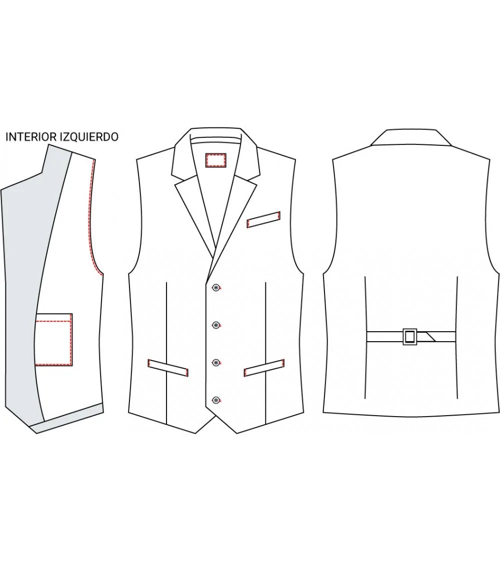 CHALECO ELEGANTE HOMBRE