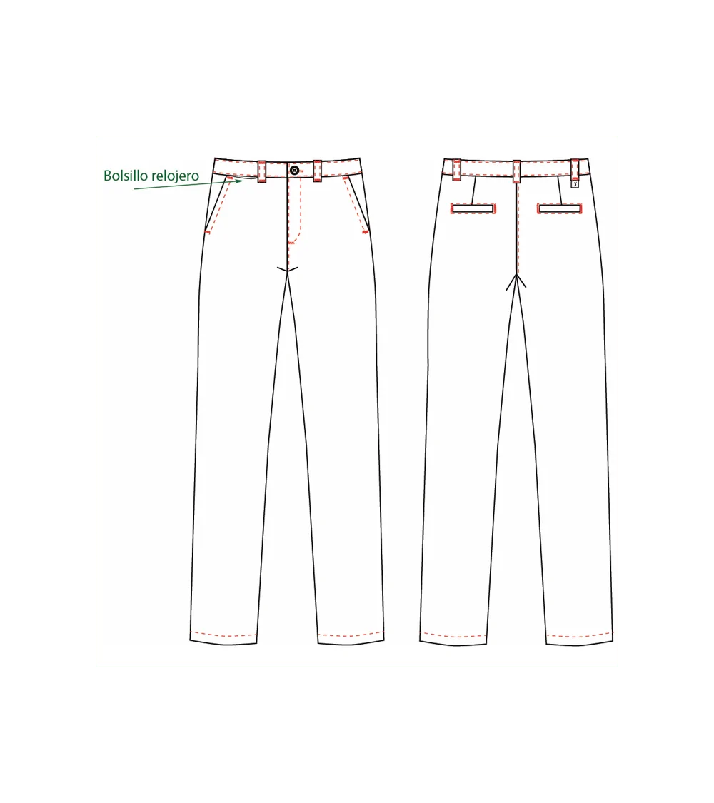 PANTALÓN CHINO HOMBRE CASUAL