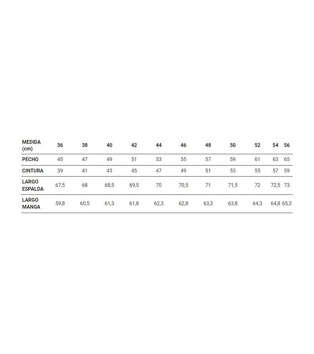 AMERICANA ESTILO TEJIDO MUJER