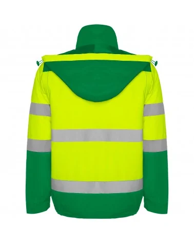 Verde Jardín / Naranja Flúor