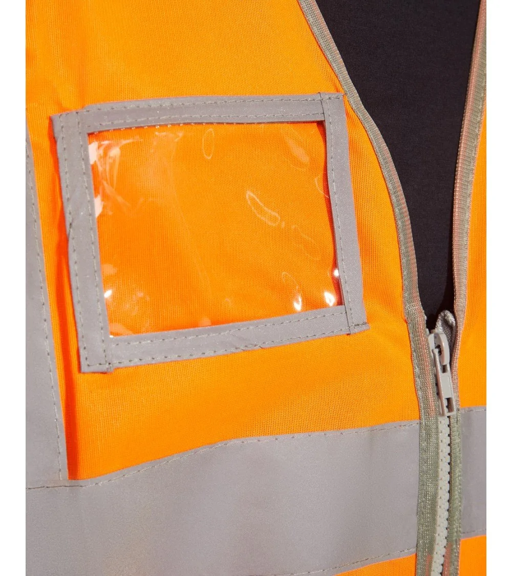 CHALECO AV CINTA REFLECTANTE CREMALLERA