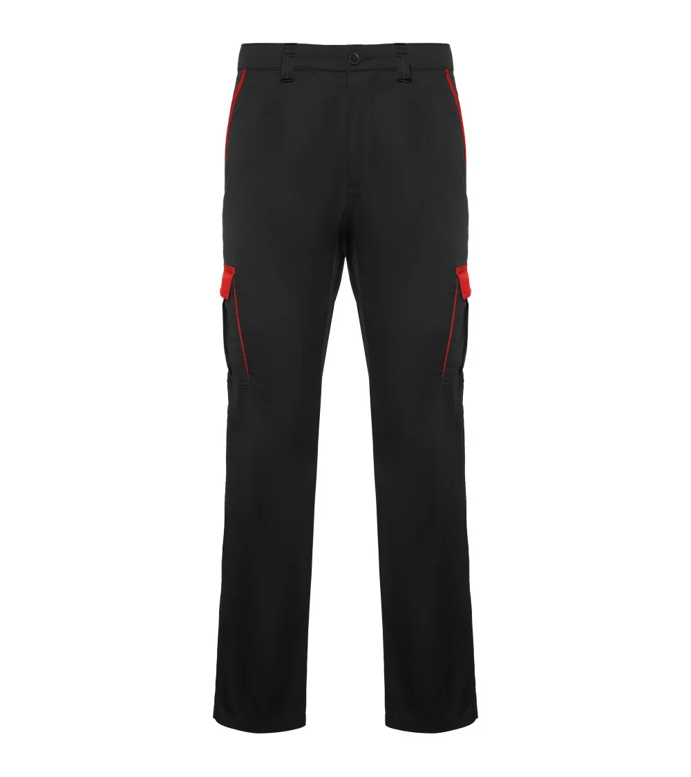 PANTALÓN MULTIBOLSILLOS ELÁSTICO COMBINADO