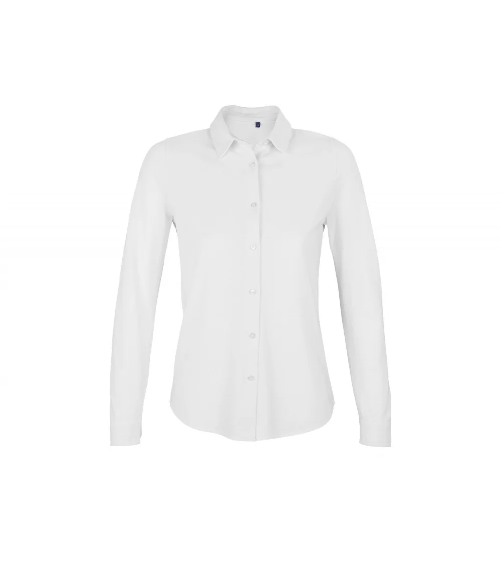 CAMISA MUJER PIQUE ALGODON ECOLÓGICO