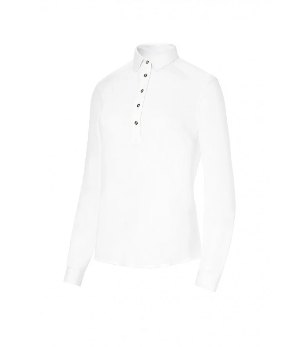 CAMISA SRA ESTILO POLO M/L