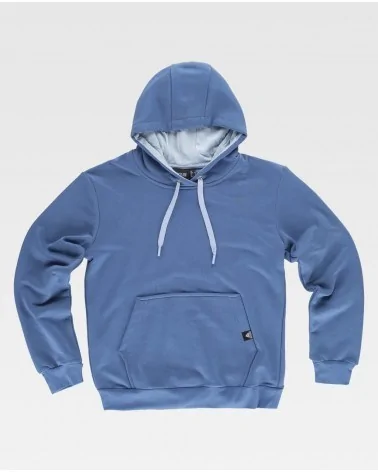 SUDADERA COMBINADA CON CAPUCHA