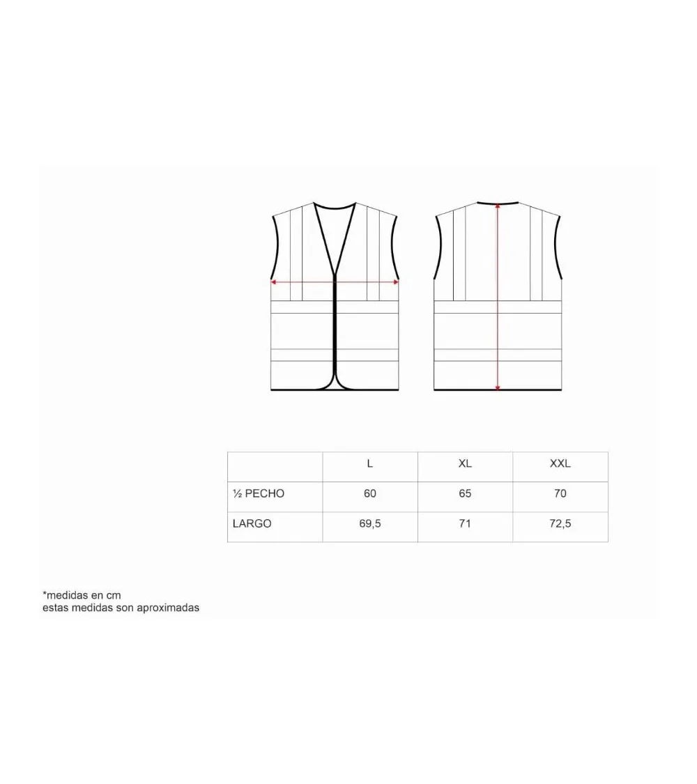 CHALECO AV ANTIESTÁTICO