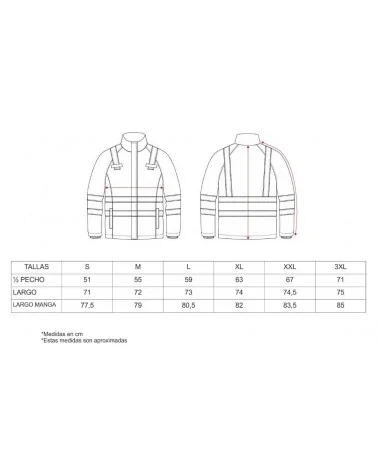 CHAQUETA IGNÍFUGA ESD AV