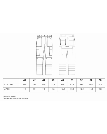 PANTALON DE TRABAJO ALTA VISIBILIDAD