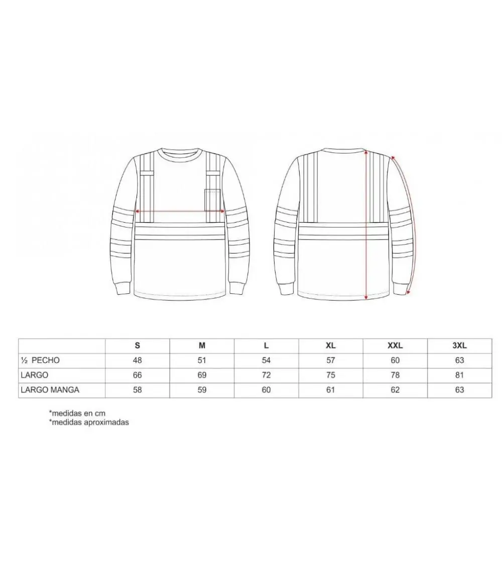 CAMISETA MANGA LARGA AV