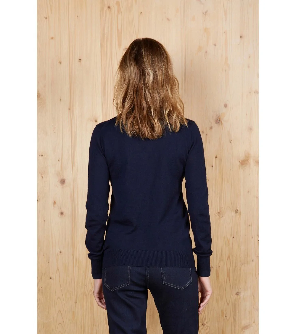 JERSEY DE CHICA ECOLÓGICO CUELLO V