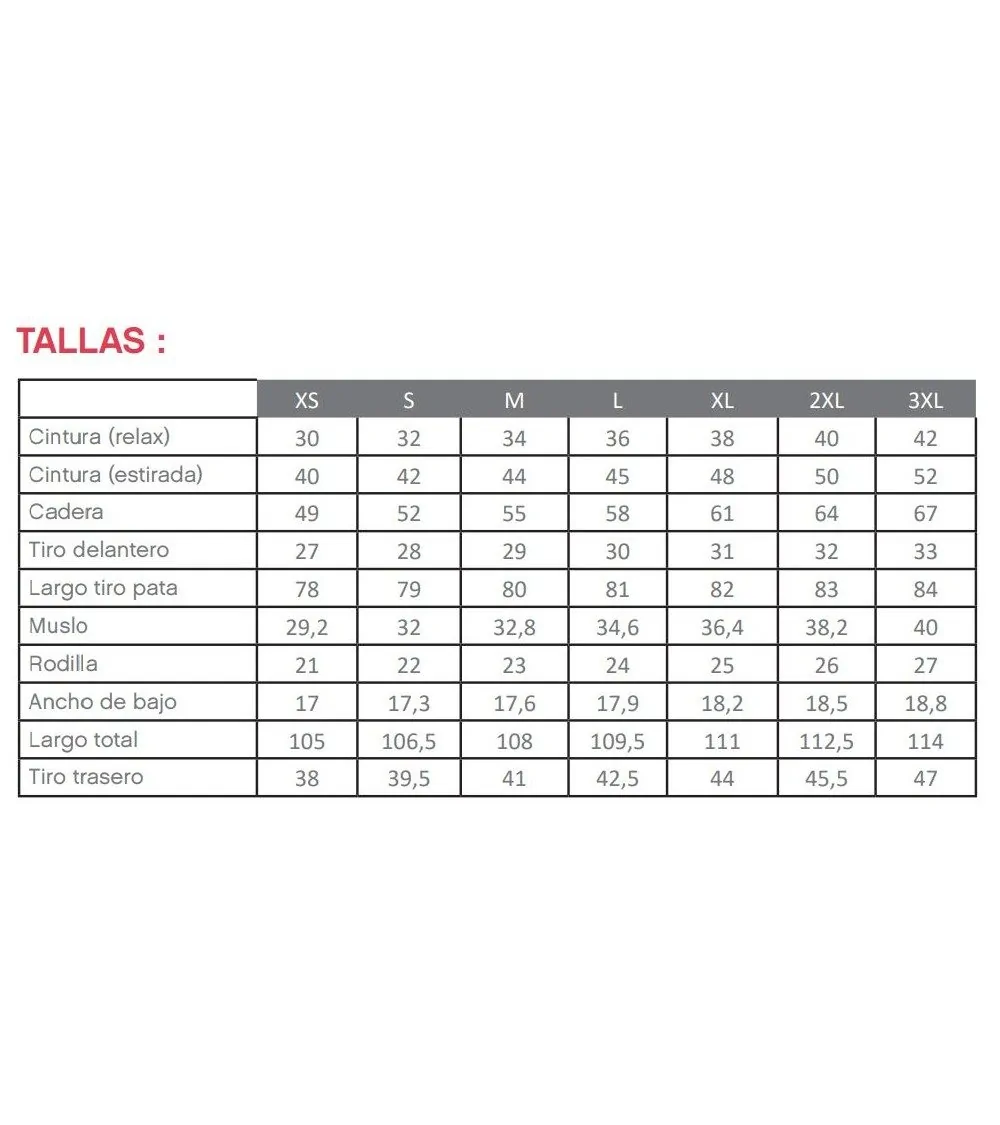 PANTALÓN SANITARIO HOMBRE MULTIBOLSILLO