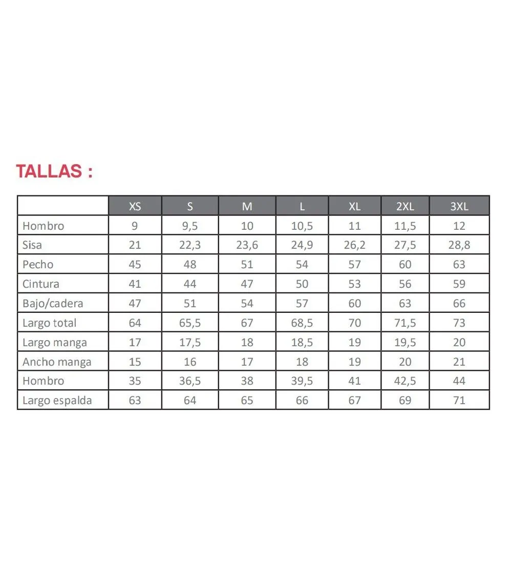 CASACA MUJER SPANDEX 5 BOLSILLOS