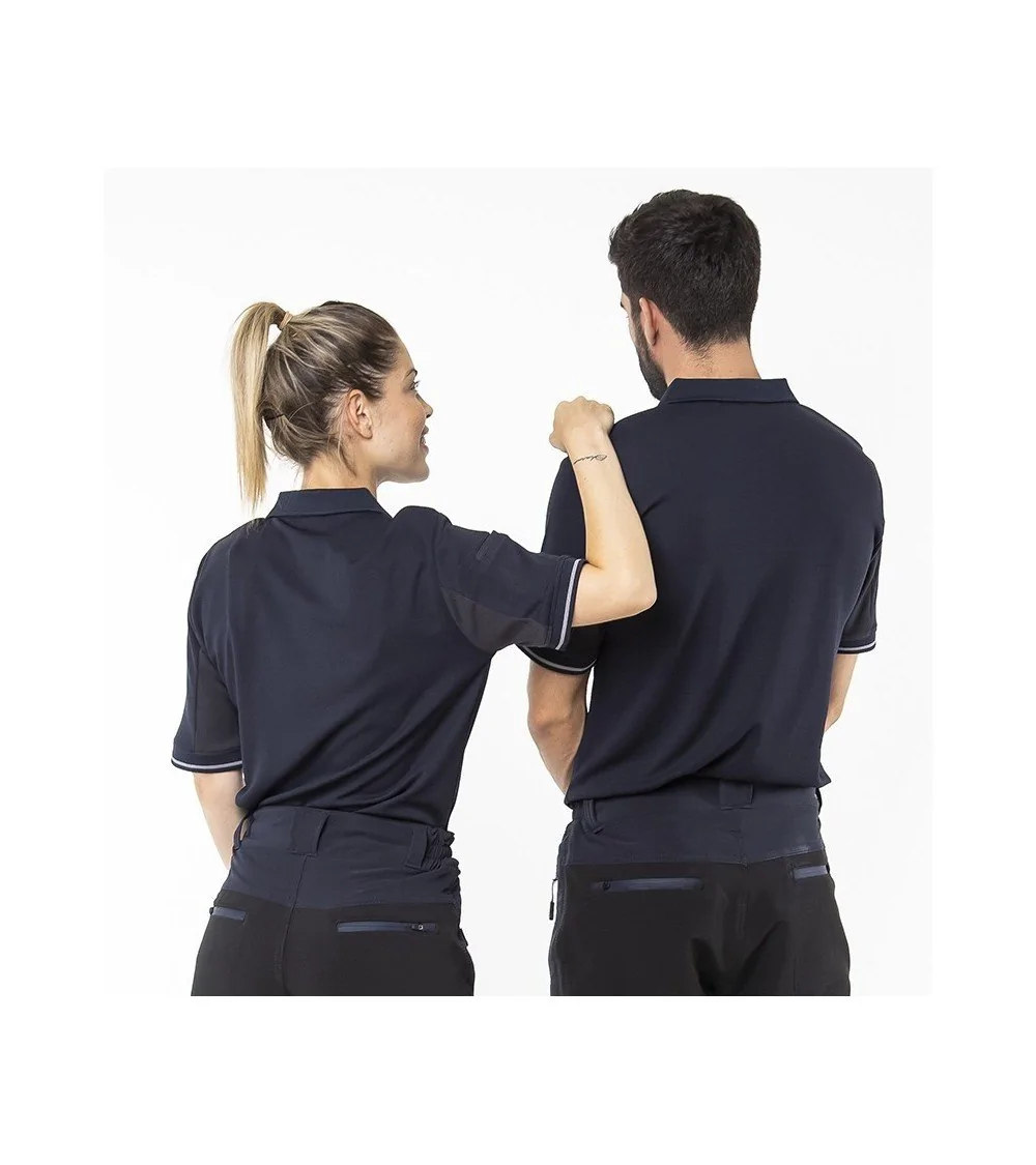 POLO LABORAL TRANSPIRABLE MANGA CORTA