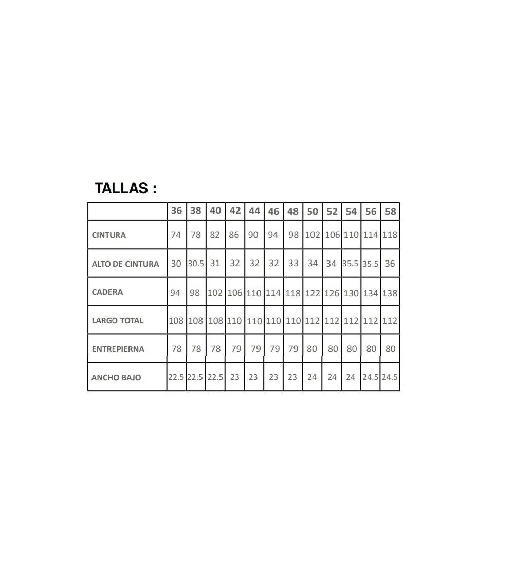 PANTALÓN DE TRABAJO SPANDEX