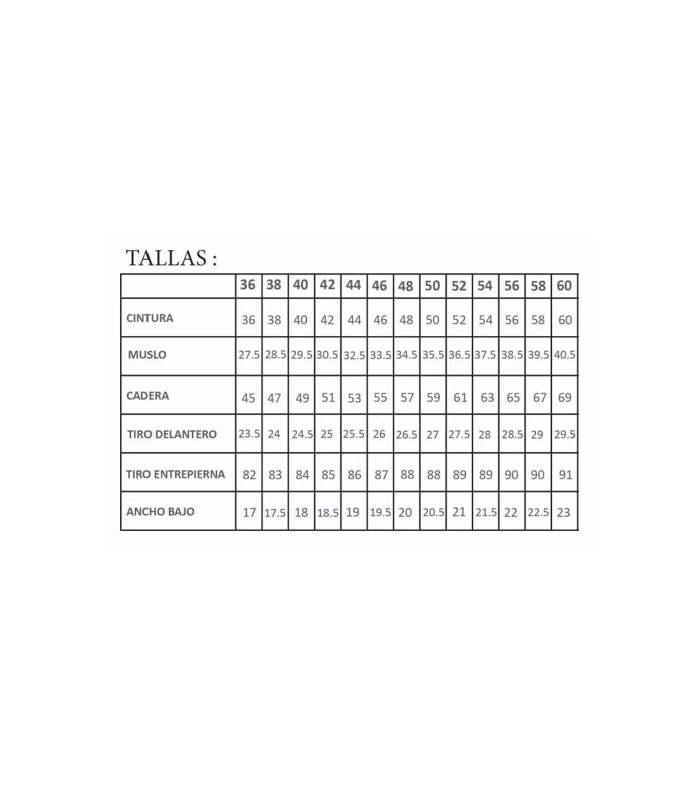 PANTALON CHINO SEÑORITA ELASTICO