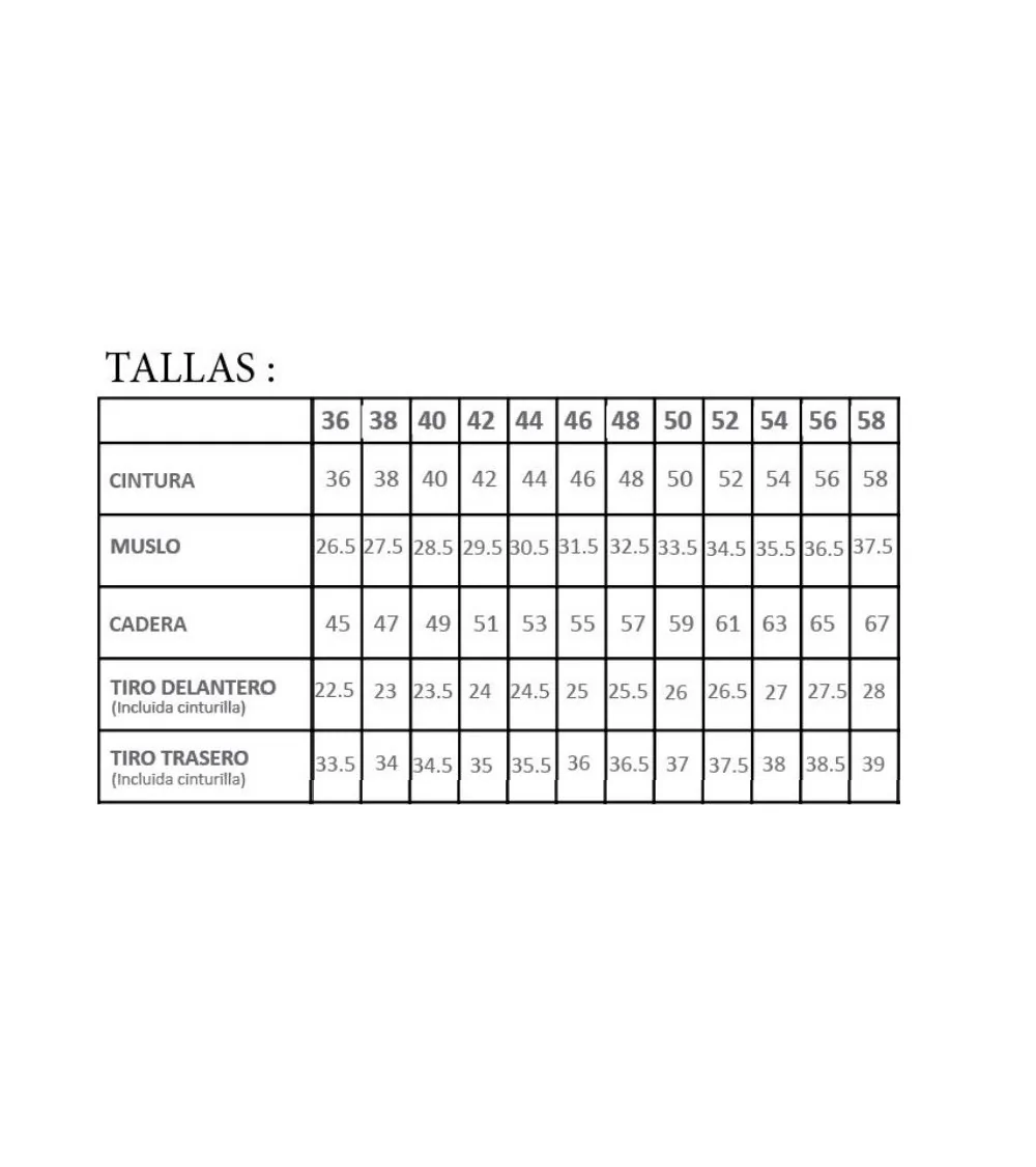 BERMUDA SRA ALGODÓN SPANDEX