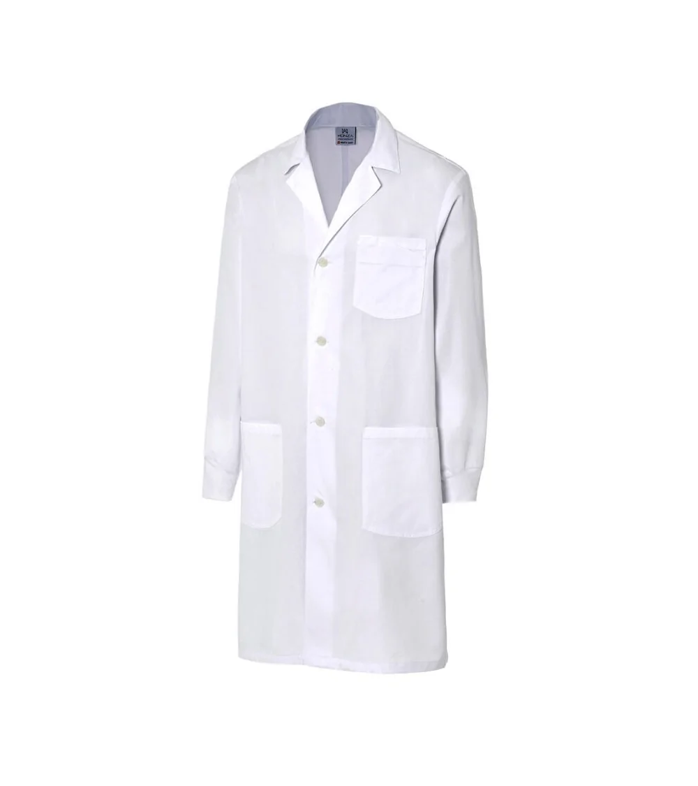 BATA HOMBRE BLANCA CON BOTONES