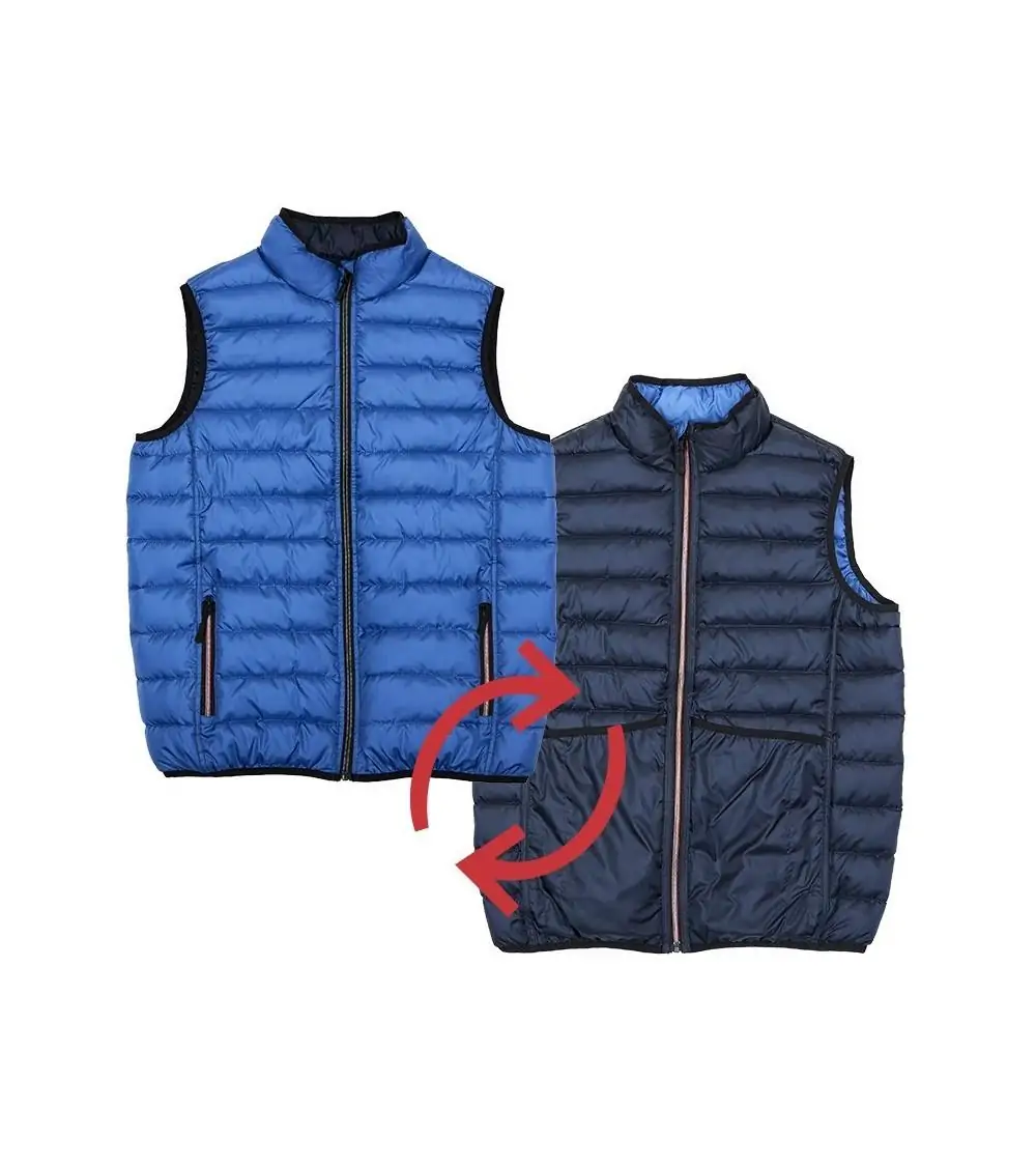 CHALECO REVERSIBLE ULTRA LIGERO