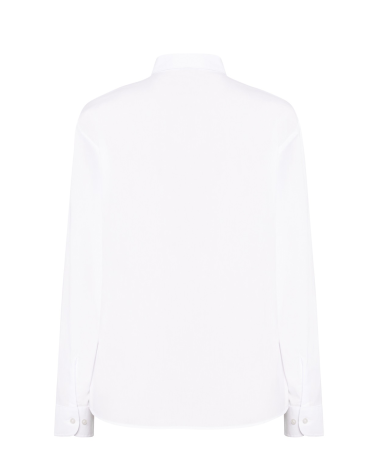 CAMISA MANGA LARGA ENTALLADA MUJER