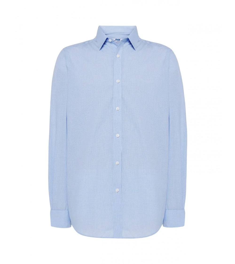 CAMISA CASUAL DE CUADRITOS MANGA LARGA