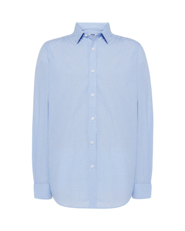 CAMISA CASUAL DE CUADRITOS MANGA LARGA
