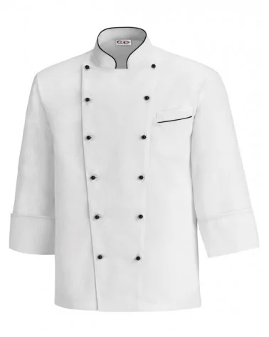 CHAQUETA COCINA EXTRA GRANDE BLANCA