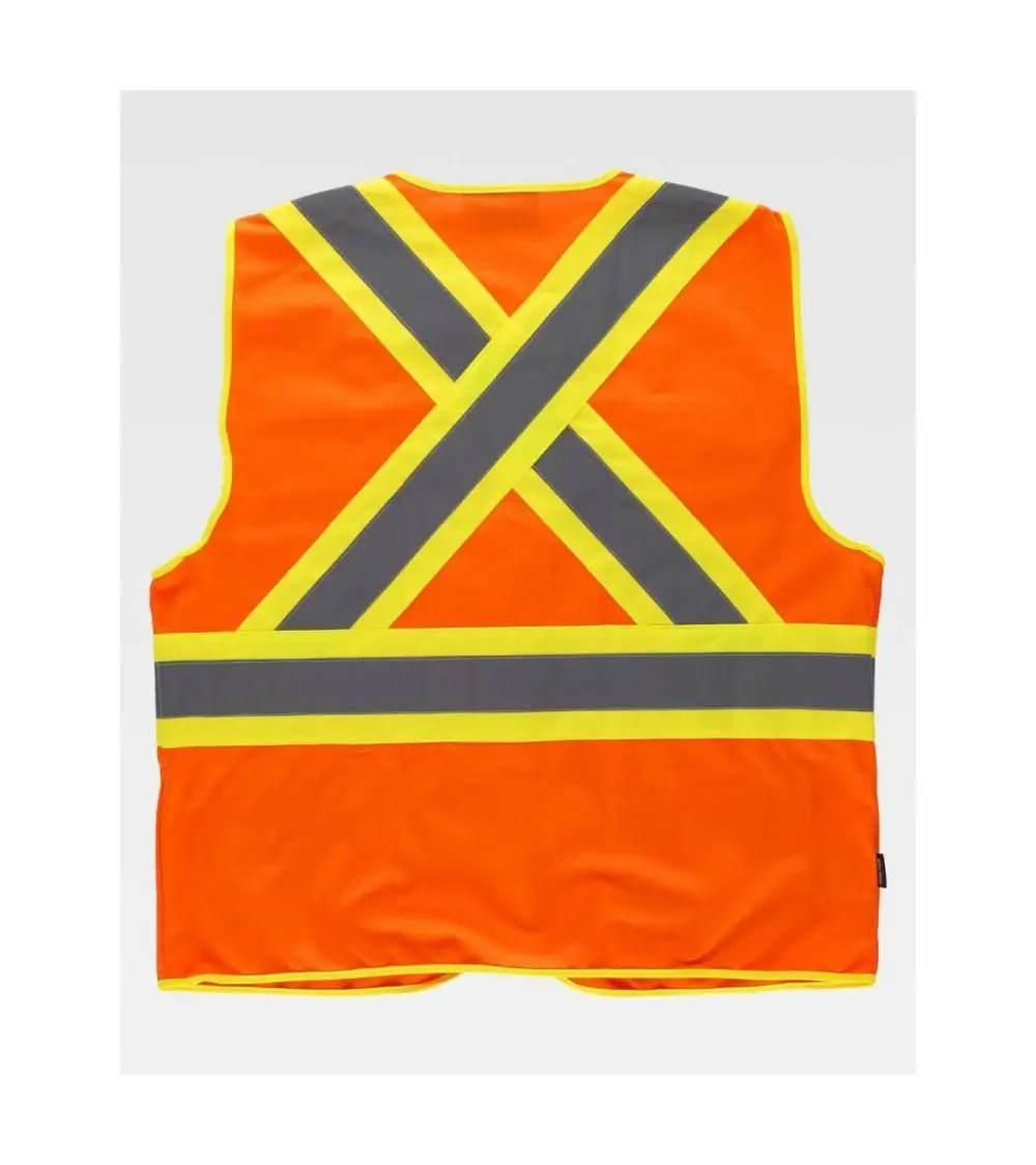 CHALECO BANDAS REFLECTANTES