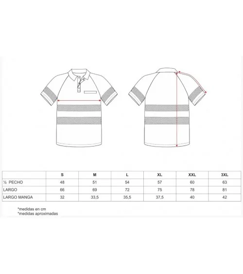 POLO ALTA VISIBILIDAD MICRO PIQUÉ