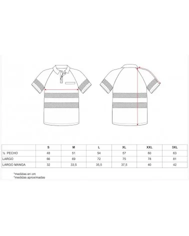 POLO ALTA VISIBILIDAD MICRO PIQUÉ