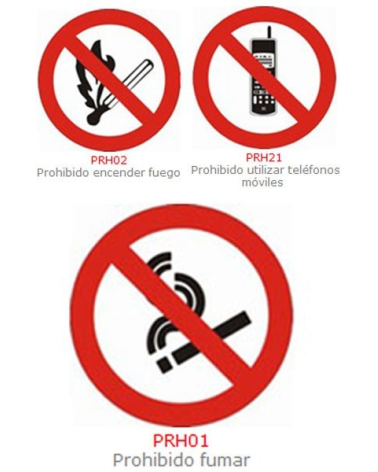 SEÑAL ADHESIVA (PACKS 5 UNIDADES)