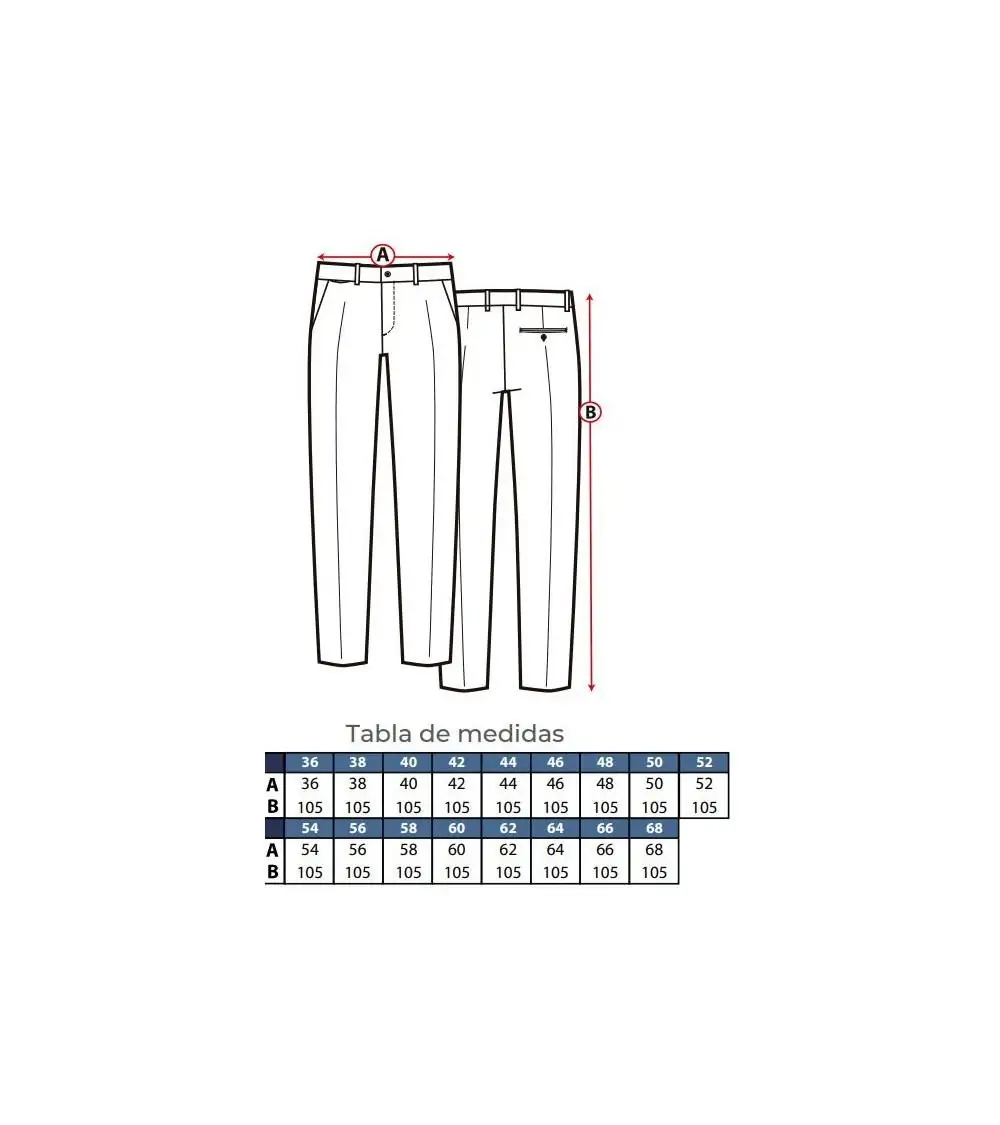 PANTALON STRETCH CHICO