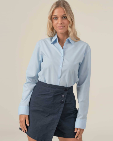 CAMISA MUJER CASUAL MANGA LARGA
