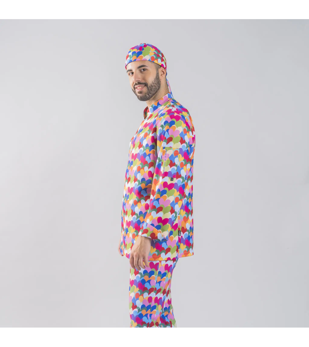 CHAQUETA COCINA MULTICOLOR AGATHA