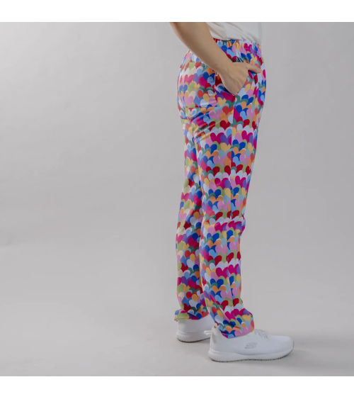 PANTALON CORAZÓN MULTICOLOR AGATHA