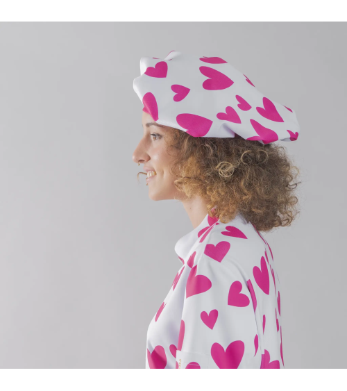 GORRO GRAN CHEF CORAZÓN ROSA AGATHA