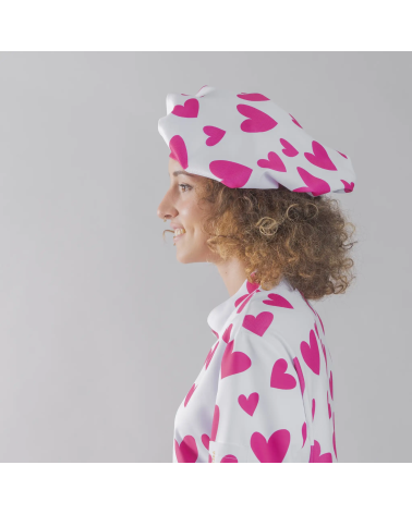 GORRO GRAN CHEF CORAZÓN ROSA AGATHA