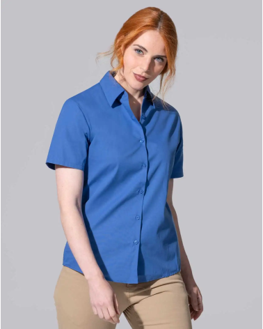 CAMISA MANGA CORTA OXFORD MUJER