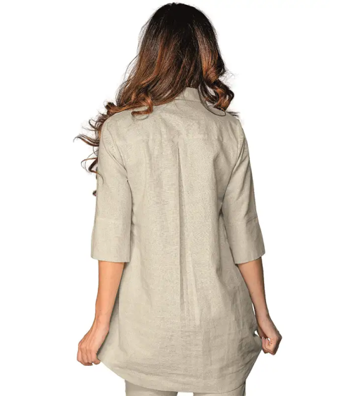 BLUSA ALGODÓN LINO