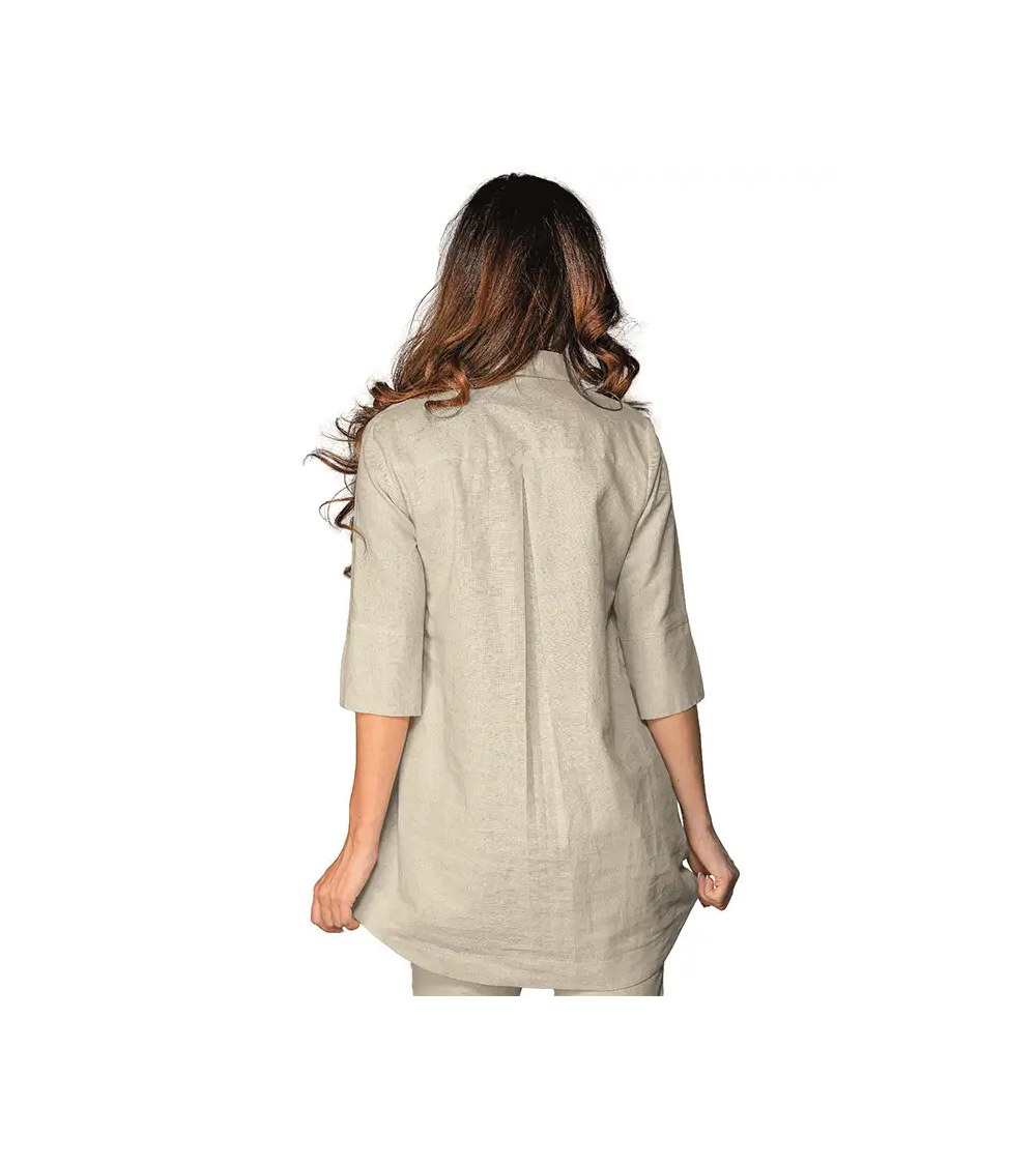 BLUSA ALGODÓN LINO