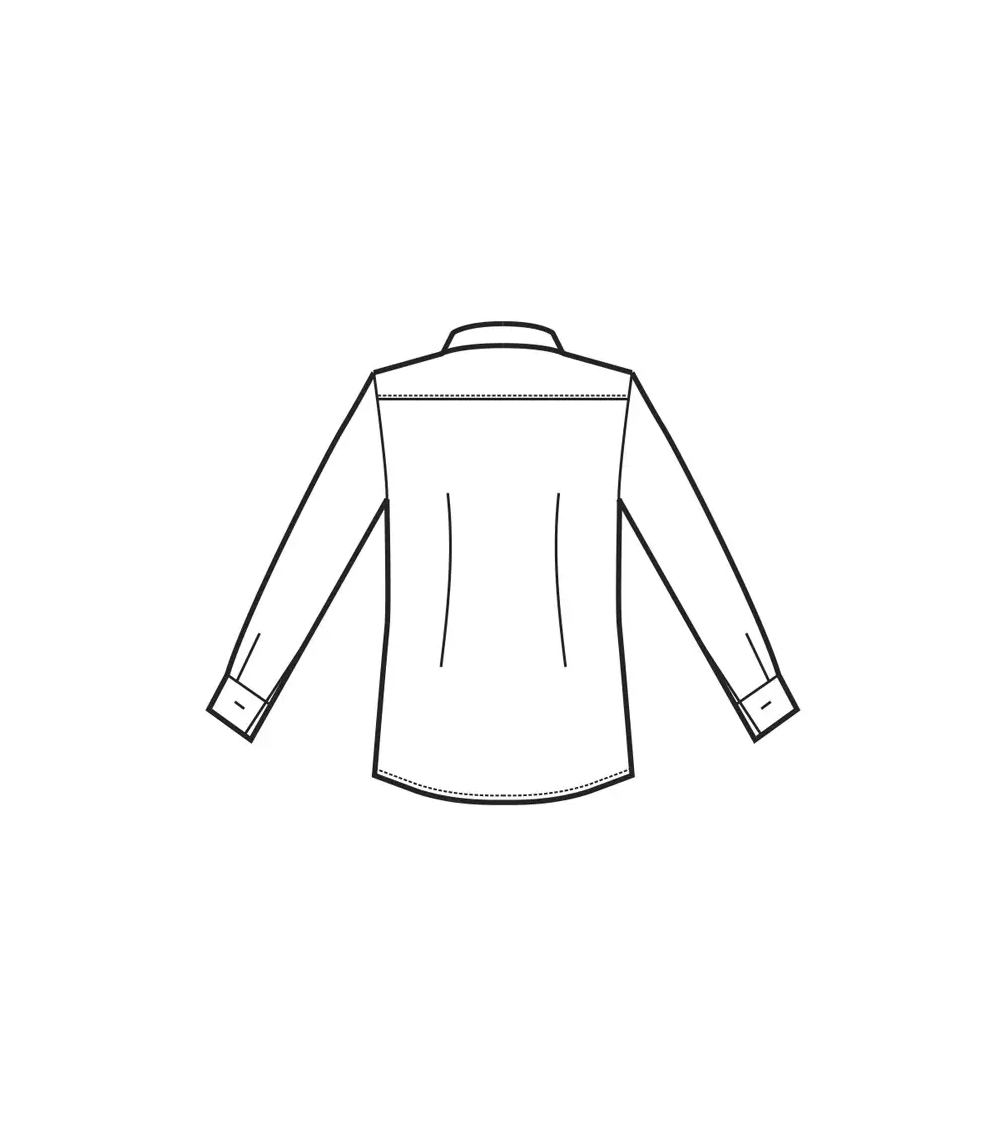 CAMISA M/L ALGODÓN LINO CUELLO MAO