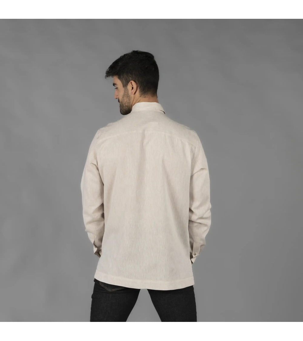 GUAYABERA LINO ALGODÓN UNISEX