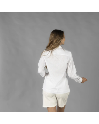 GUAYABERA LINO ALGODÓN MUJER