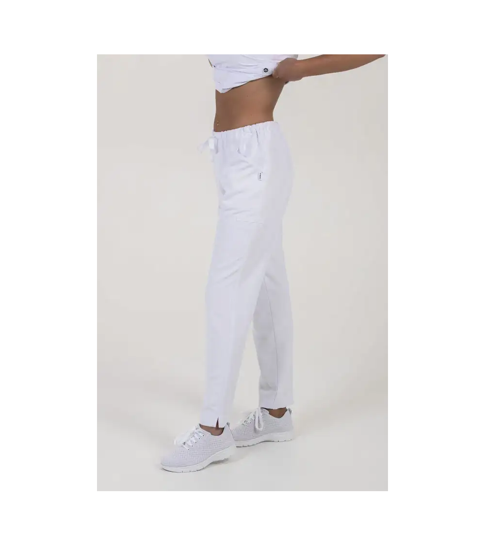 PANTALÓN MICROFIBRA CON CINTA EN CINTURA