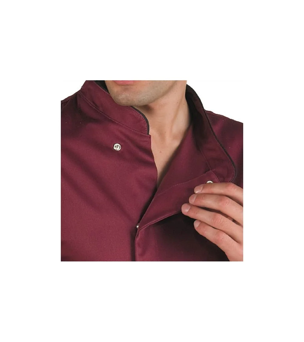 CHAQUETA COCINA CORCHETES